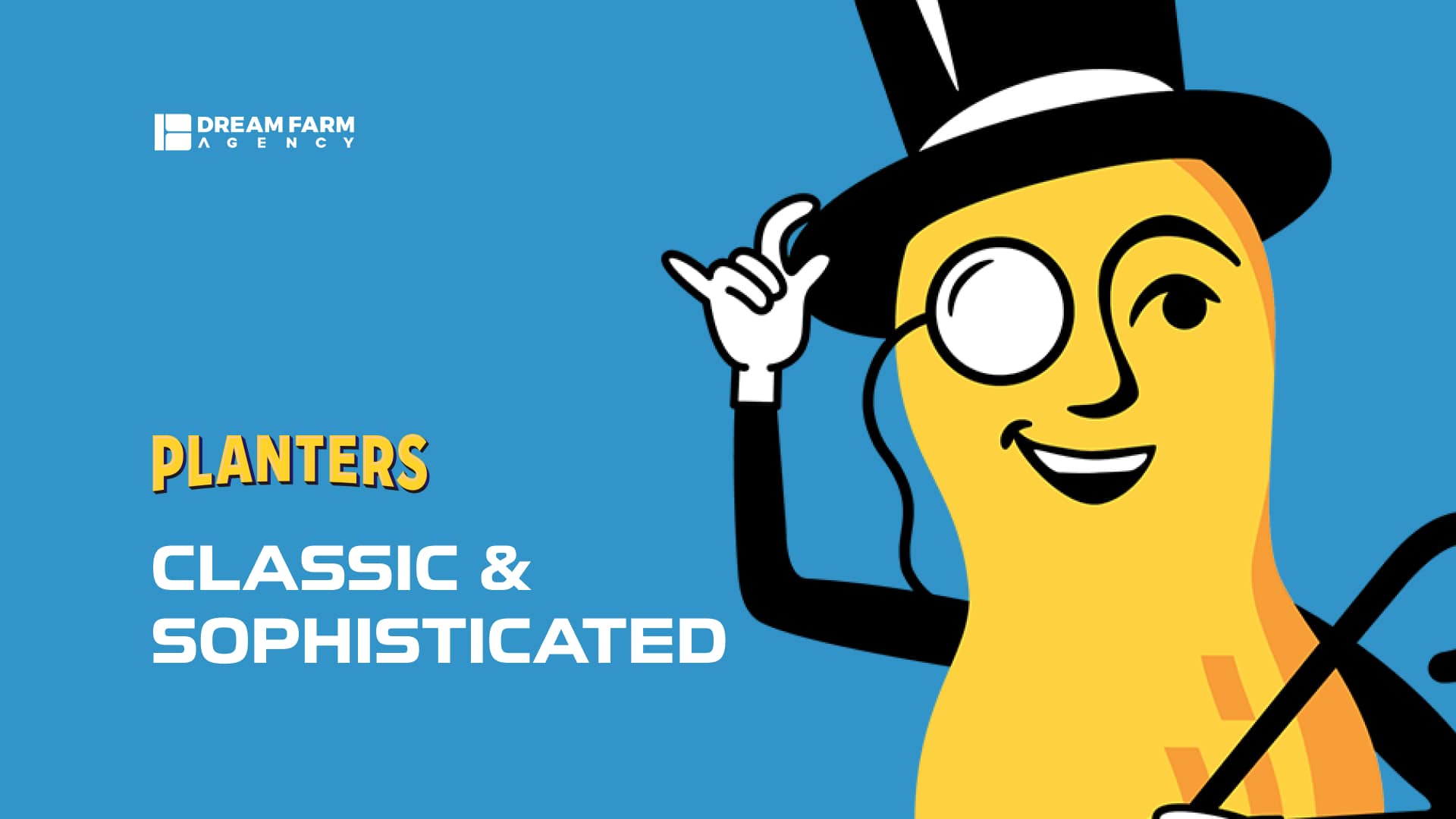 Brand mascot Mr. Peanut