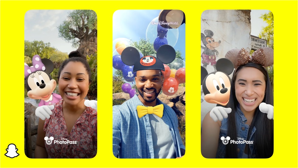 Disney + Snapchat