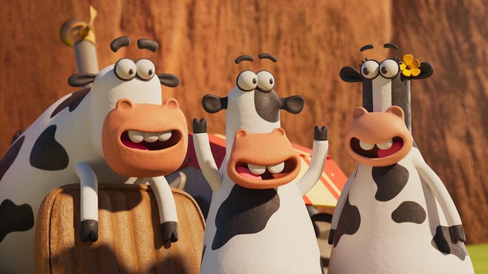 Chick-fil-A Cows, one of the most popular brand mascots
