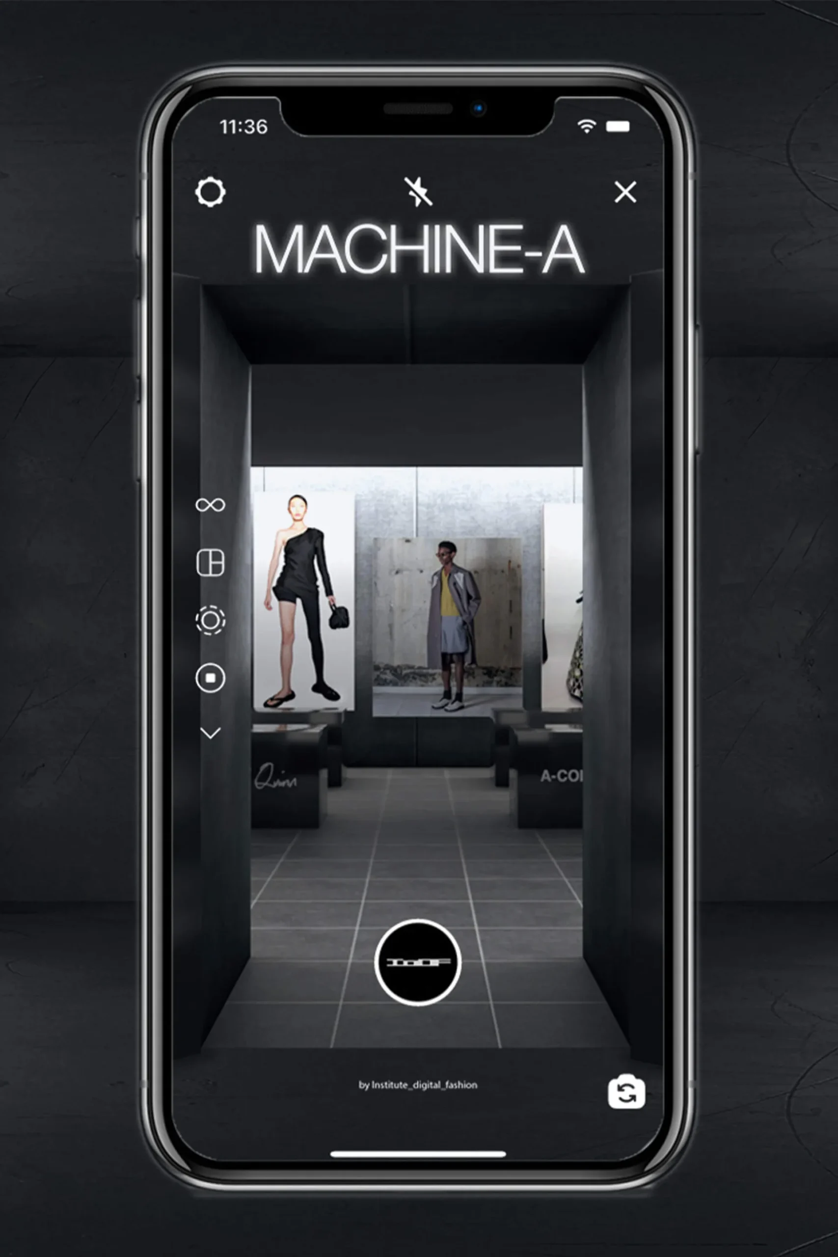 Machine-A created a virtual store