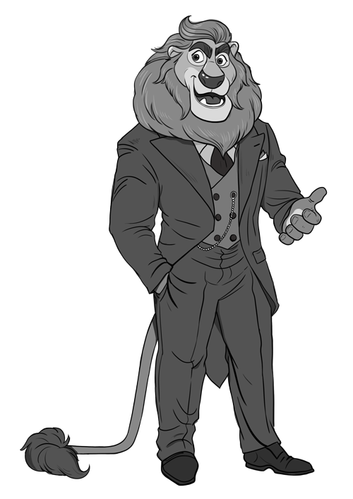 Lion-Mascot