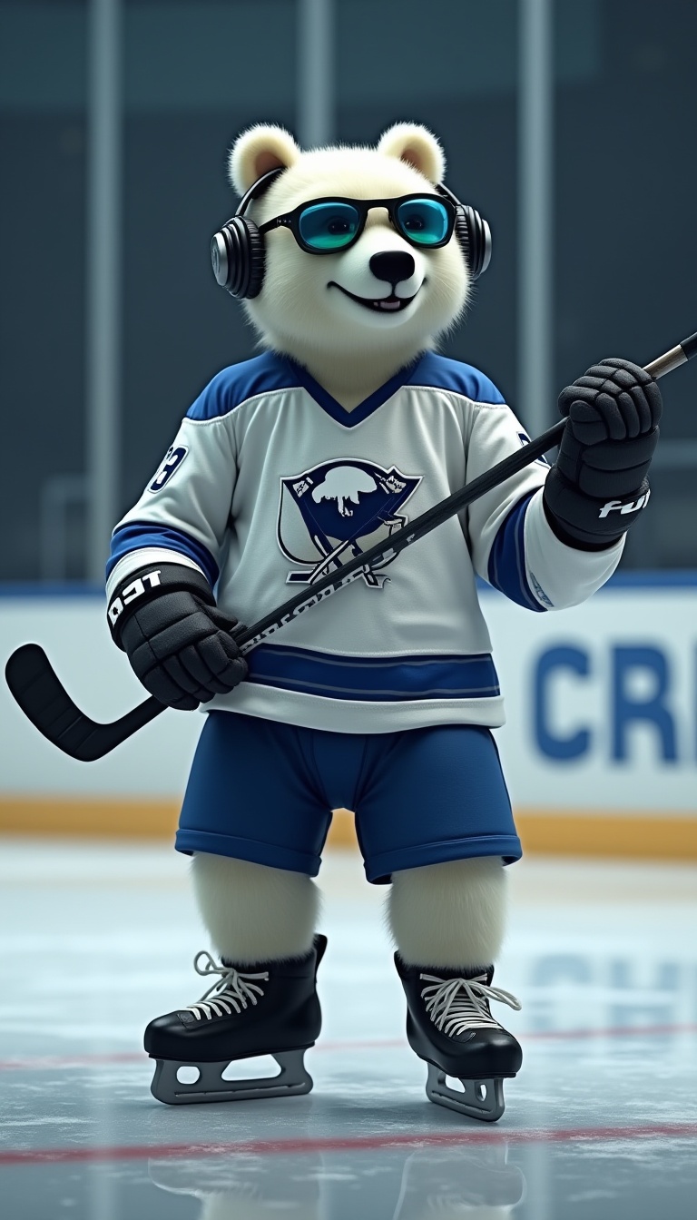 Polar Bear as Sports Mascots Ideas 