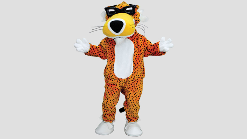 Chester Cheetah, an example of Brand Mascot Failure